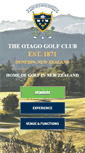 Mobile Screenshot of otagogolfclub.co.nz